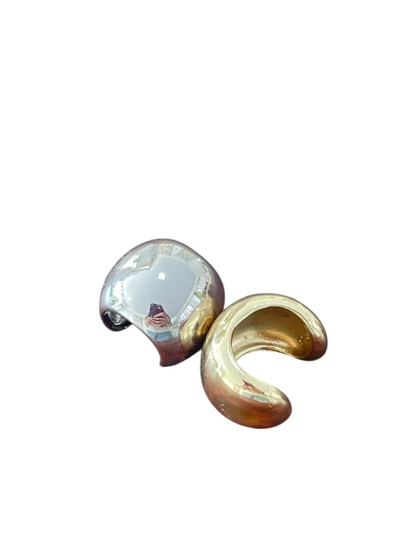 Clip Oreja Tati Plateado 